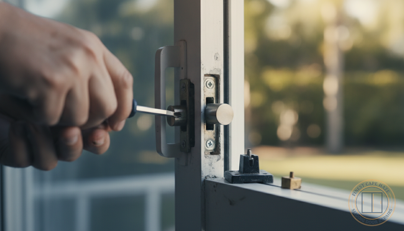 Sliding Door Lock & Handle Repair