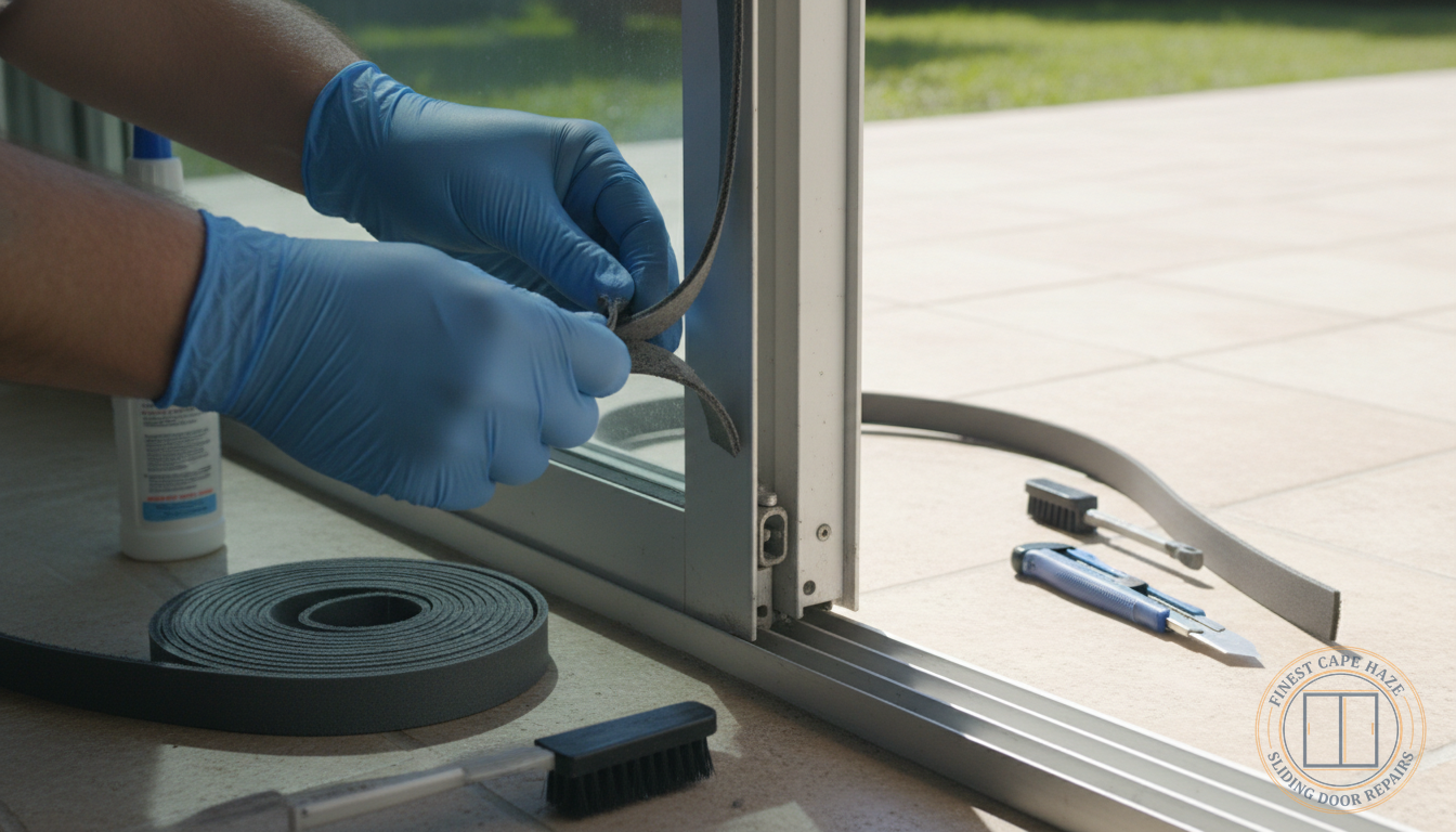 Sliding Door Weatherstrip & Seal Replacement