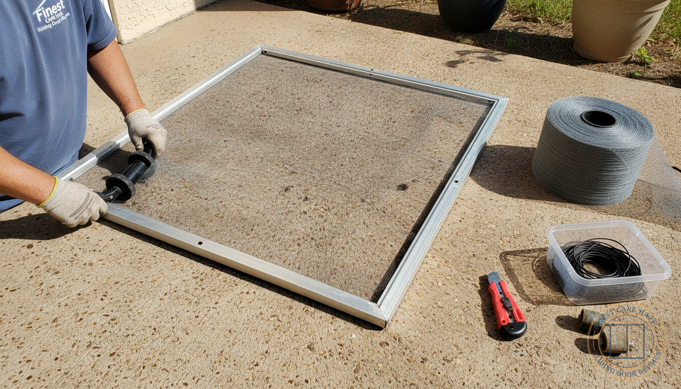 Sliding Screen Door Repair & Replacement